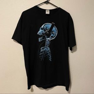 Skeleton Headphones T-Shirt